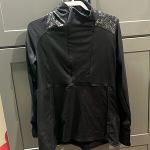 Calia half zip with back zip pocket for running or cycling